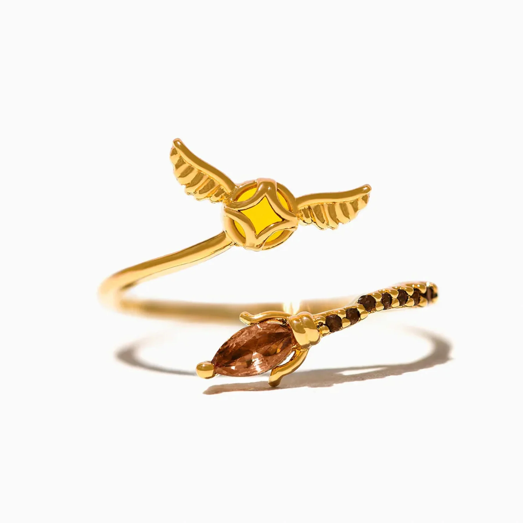 Girls Crew Golden Snitch Ring