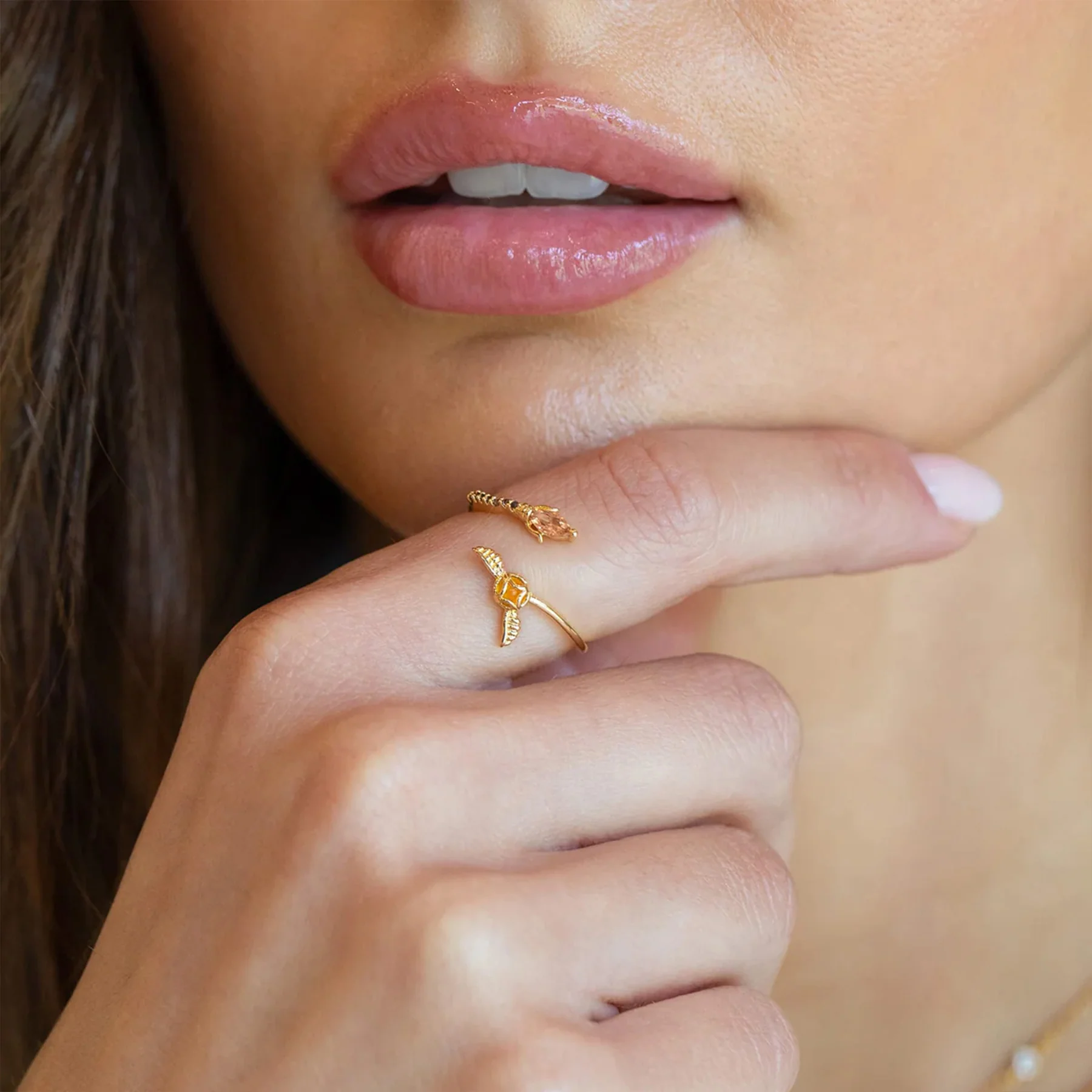 Girls Crew Golden Snitch Ring - Image 3