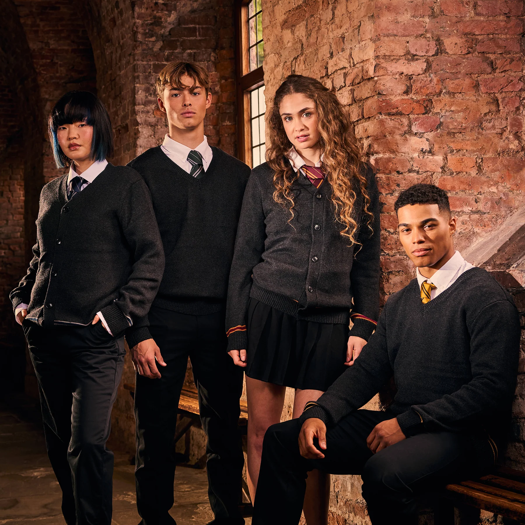 Gryffindor Knitted School Cardigan - Image 3