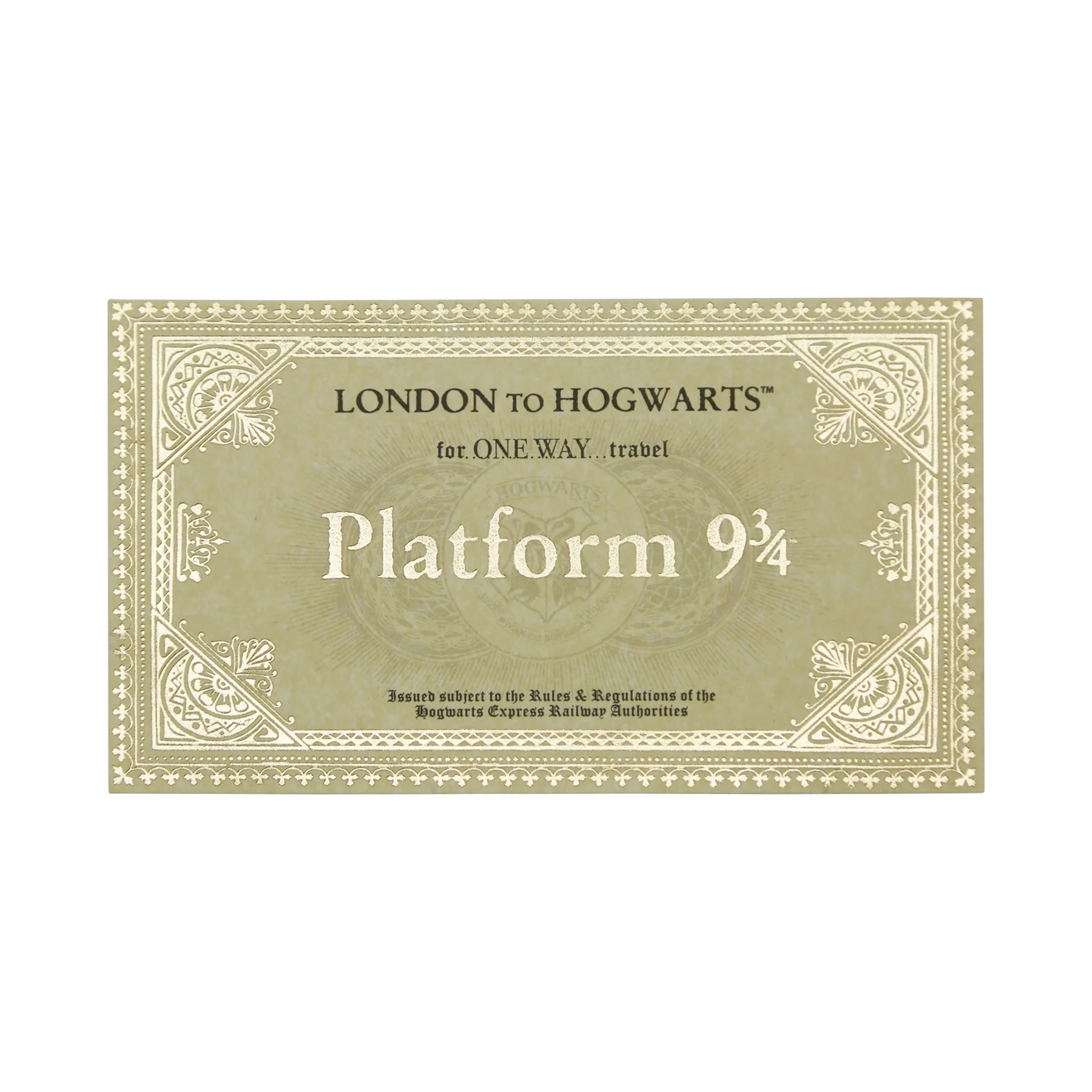 Hogwarts Express Replica Ticket - Image 4