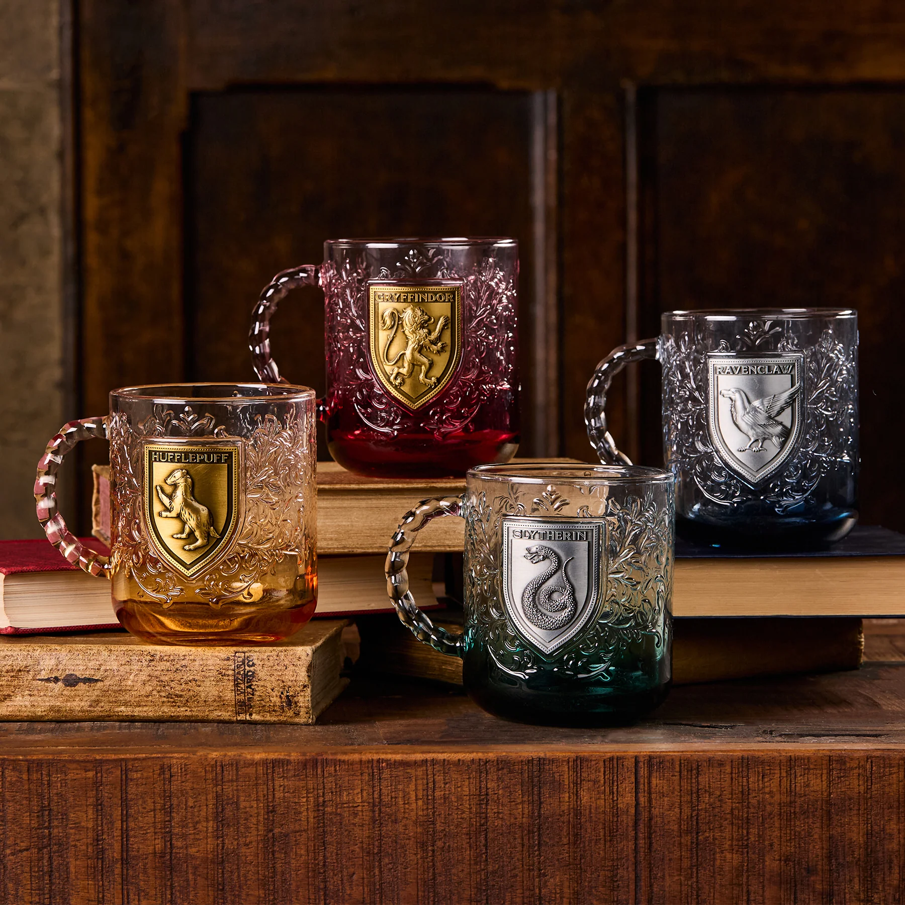 House Mascot Gryffindor Glass Mug - Image 4