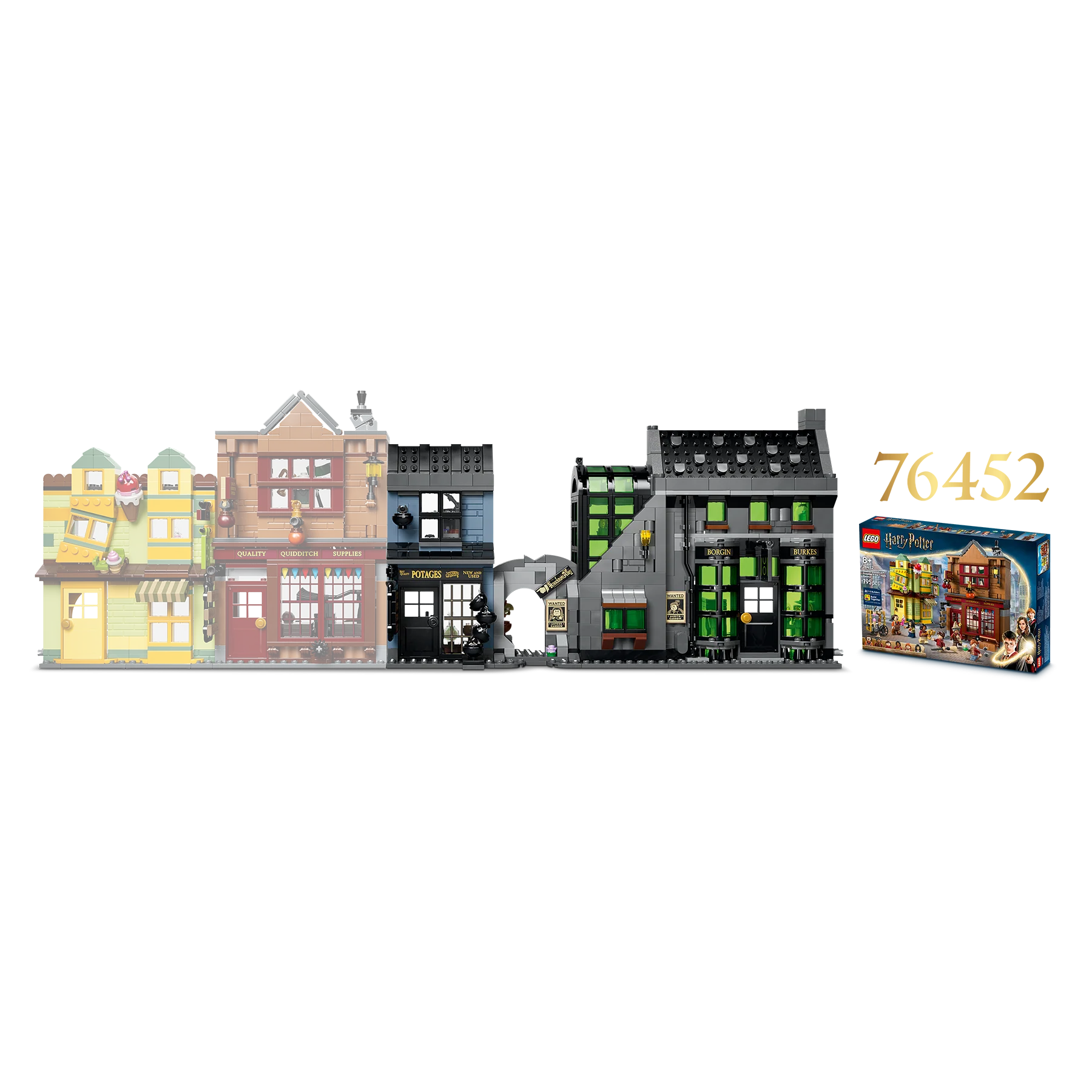 Knockturn Alley Wizarding Shops LEGO - Image 6