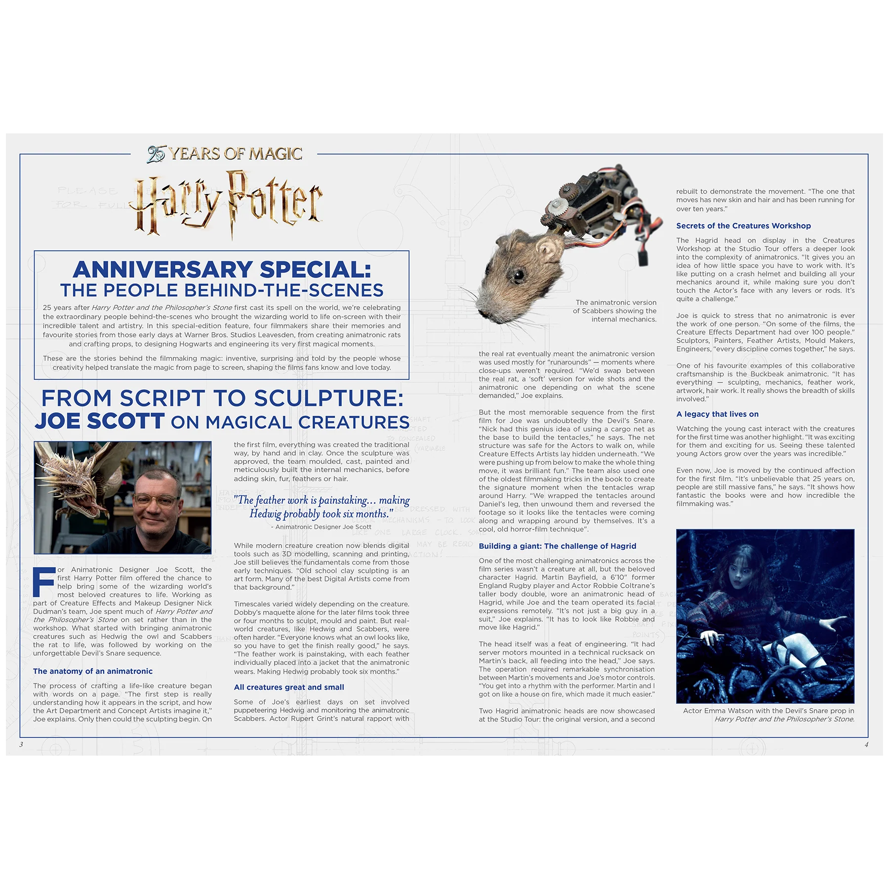 Warner Bros. Studio Tour London Souvenir Guidebook - Image 4